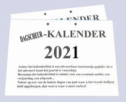 Dagscheur-Kalender 2021 